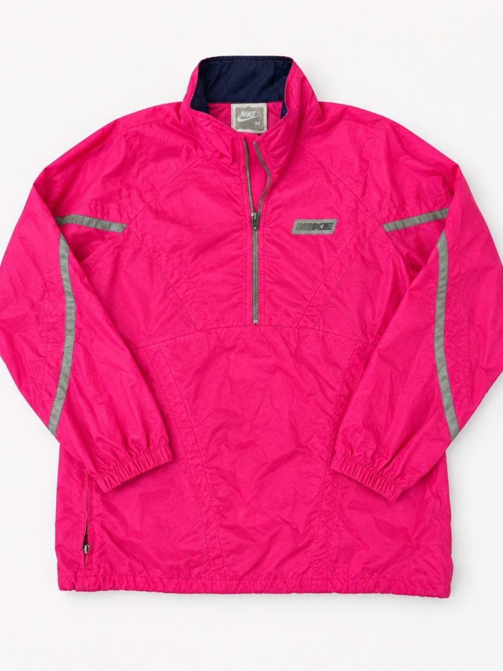 Vintage Nike Hot Pink Reflective Windbreaker Pullover
